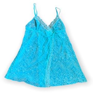 Y2K Victoria’s Secret Lingerie Chemise Sheer Nightie Sexy Valentine’s Gift